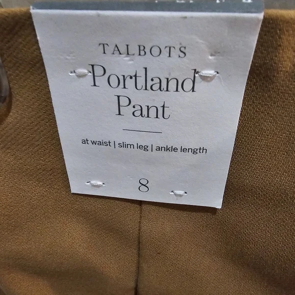 Talbots Elegant Women's Pants Size 8 - Picture 6 of 7